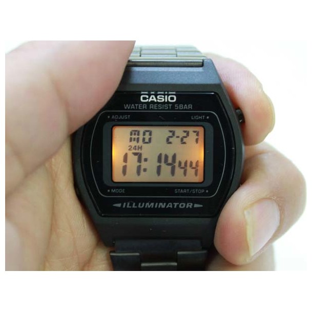 (Ảnh Thật) Đồng hồ Casio Nam/ Nữ B640 fullblack-Silver-Rose - Hàng chính hãng - Fullbox tem tag - BH1 năm