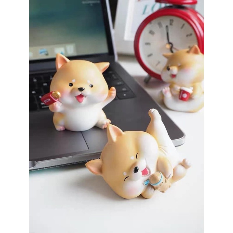 Cún Shiba May Mắn ( Set 4 bé )