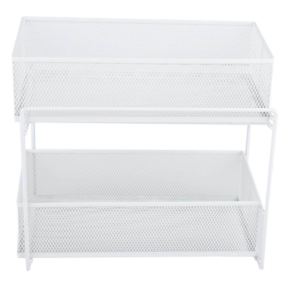 HomeBase KECH Kệ lưu trữ lưới thép dạng trượt 2 tầng S Thái Lan W18.5xD35xH32.2cm