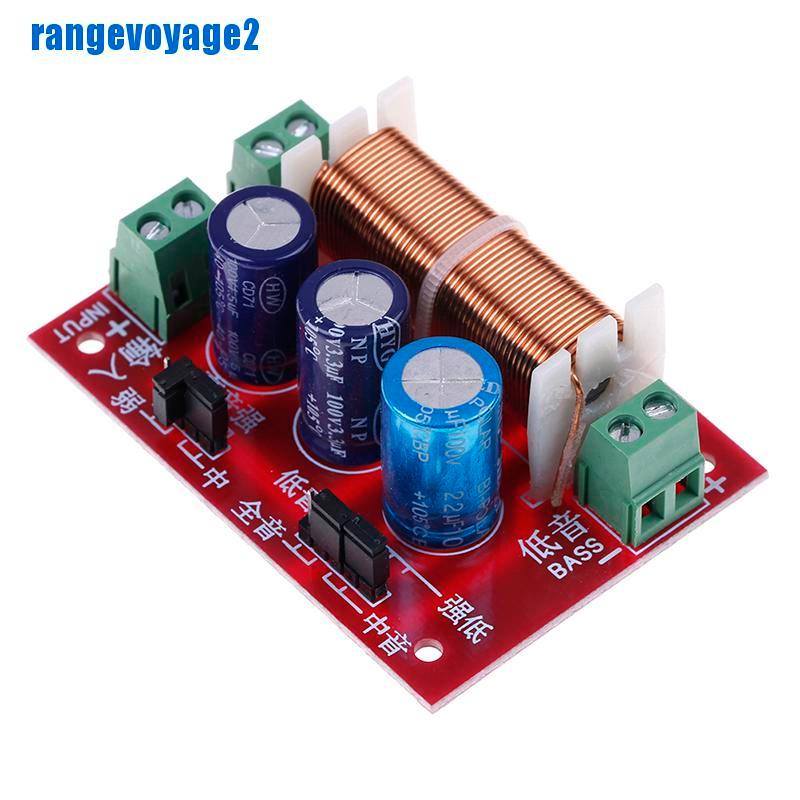 [range11] 400W treble/bass frequency divider double 2 way speaker audio crossover filter [VN]