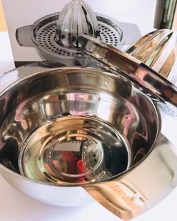 Dụng cụ vắt cam inox