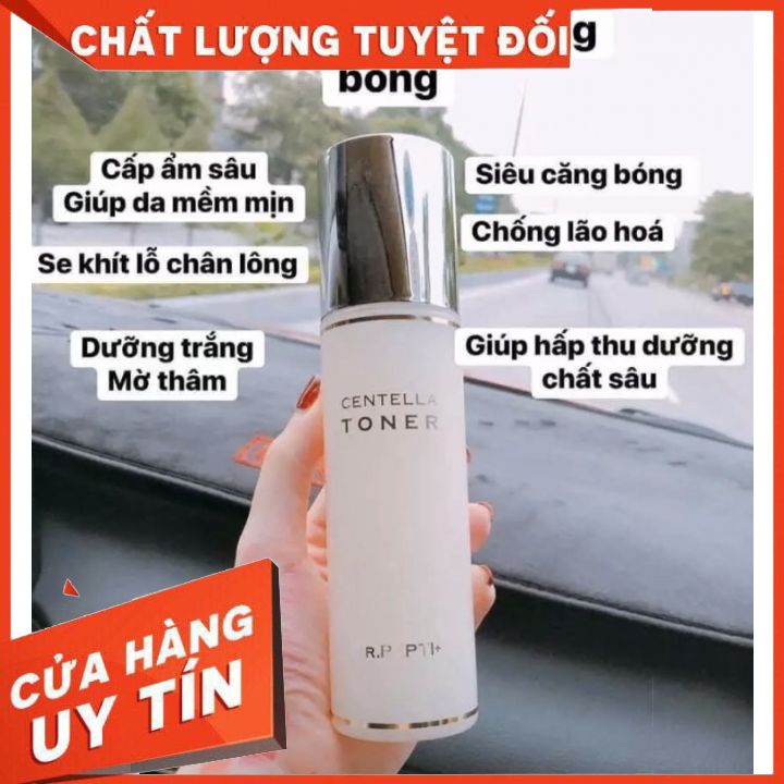 Nước hoa hồng  toner  Dr.Pepti Centella - [COCOLUX] 180ml dạng sữa đục -giúp da xe khít lỗ chân lông   trắng sáng mịn da