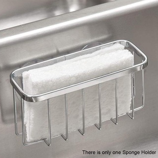 Solid Home Wall Mounted Restaurant Suction Cup Heavy Duty Kitchen Sink Easy Install No Drilling Sponge Holder