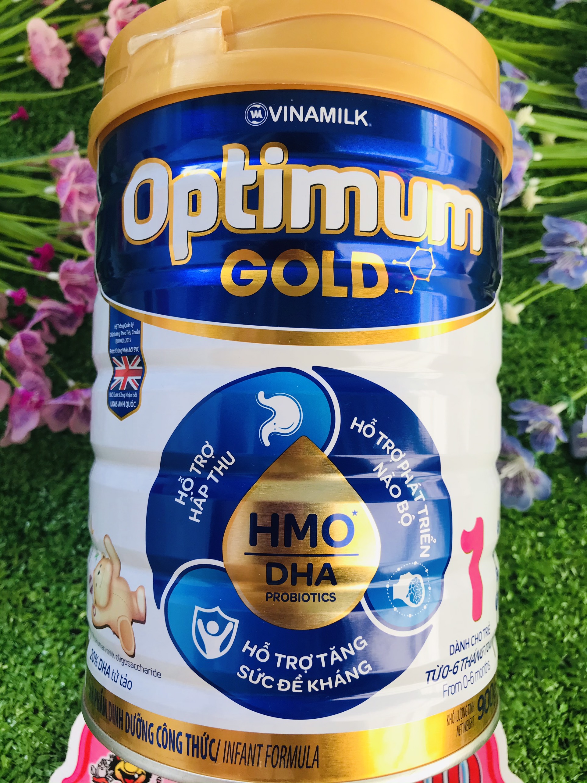 [DATE MỚI] Sữa bột Optimum Gold 1 900g