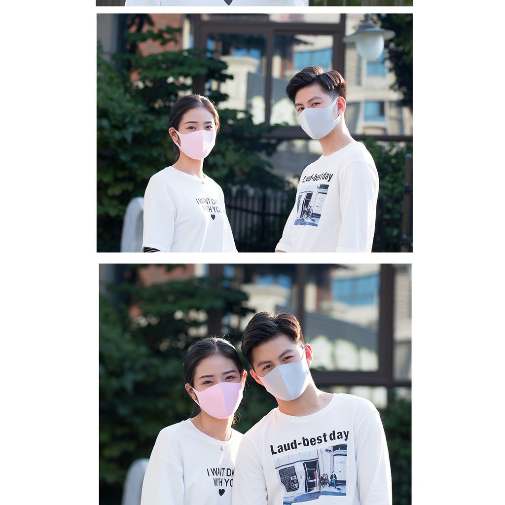 Khẩu trang vải nỉ chống nước, giặt được