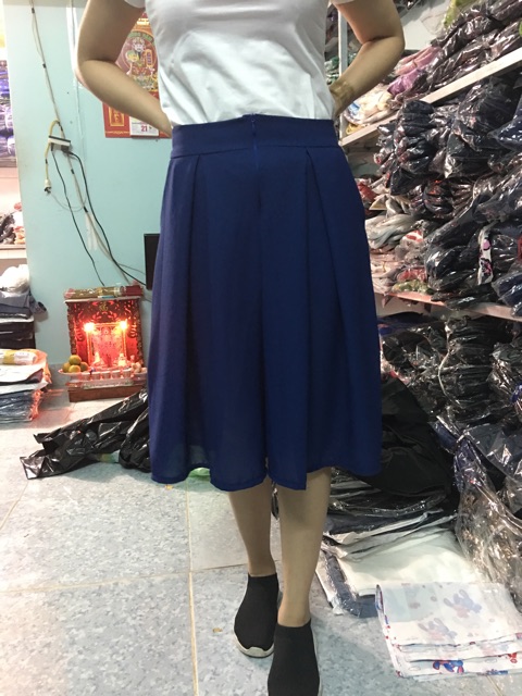 Quần ống rộng voan siêu đẹp cực dễ phối đồ kèm chụp thật | BigBuy360 - bigbuy360.vn