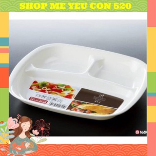 Khay ăn 3 ngăn nakaya cho bé ăn dặm blw Nhật bản .