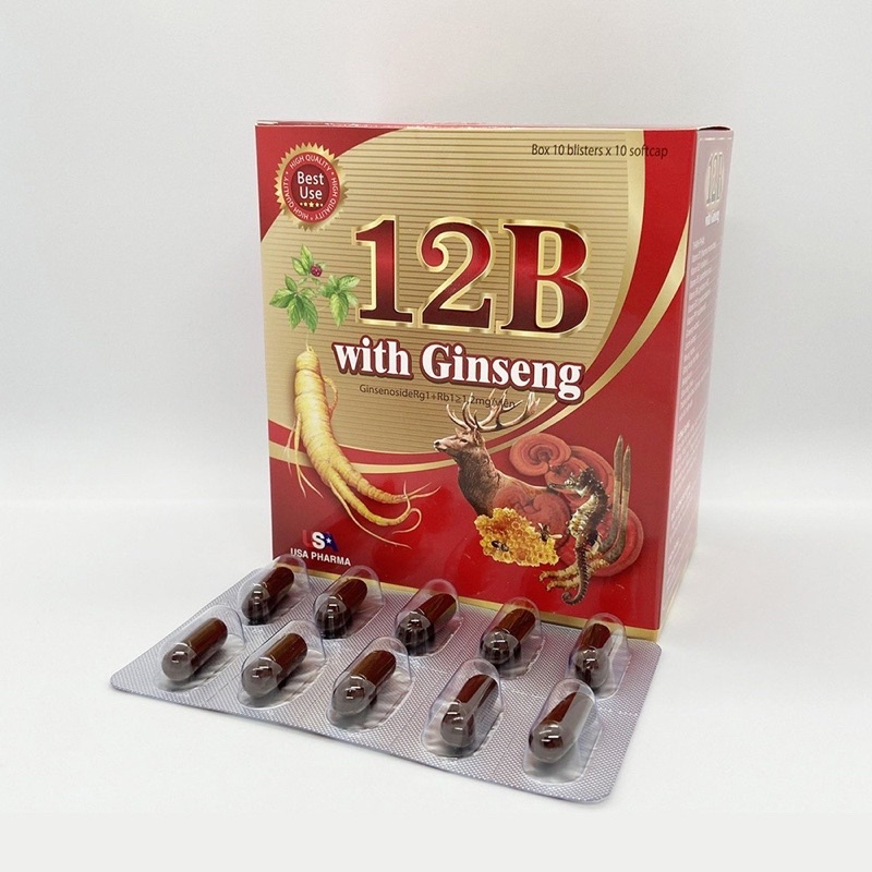 Viên bồi bổ sức khoẻ 12B With Ginseng