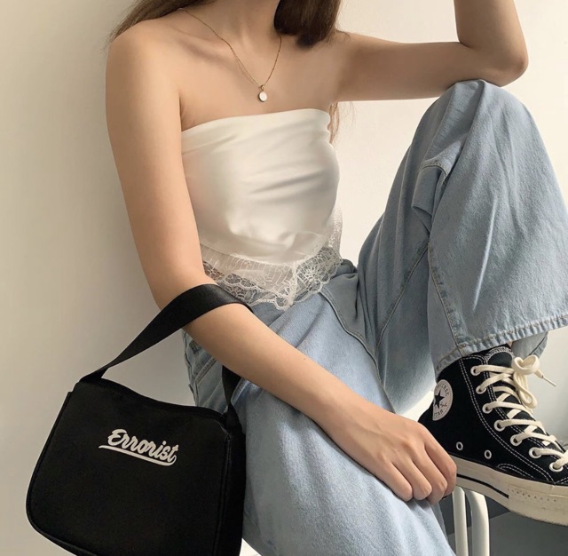 [Mã SKAMCLU7 giảm 10% tối đa 50K đơn 0Đ] Túi ERRORIST NYLON BAG màu đen / cam