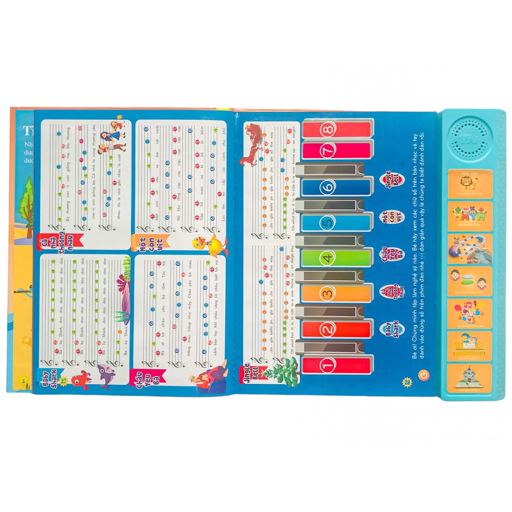 Sách Song Ngữ Anh - Việt Cho Trẻ Em 3+ ( Phiên bản mới 28 trang)