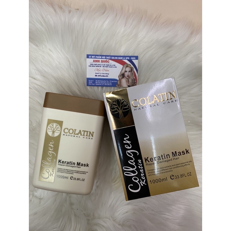 Hấp tóc colatin collagen