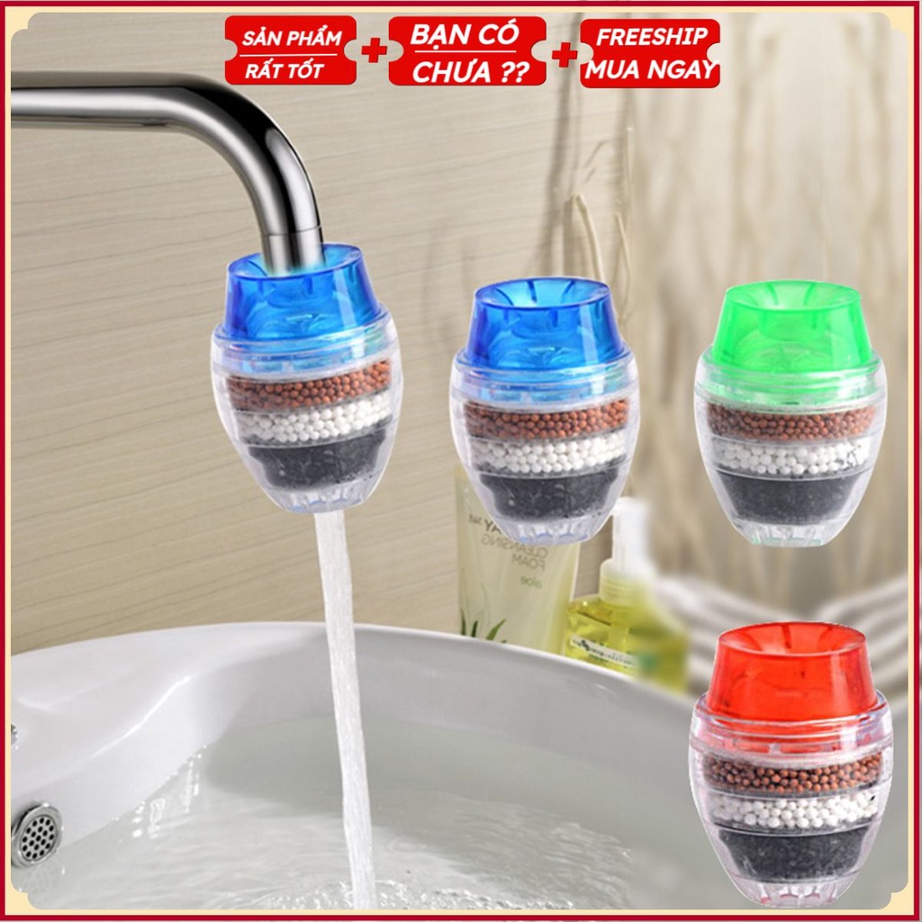 Đầu Lọc Tại Vòi Kiểu Mới T3 - 3 Tầng Lọc (Vòm tròn)