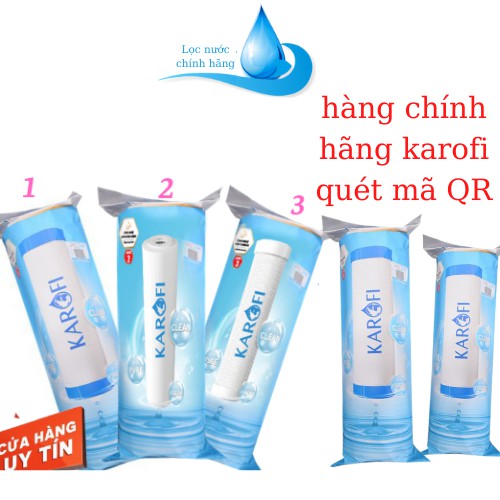 COMBO bộ 123 Karofi Tặng 2 Lõi Số 1 Karofi { Chính hãng }