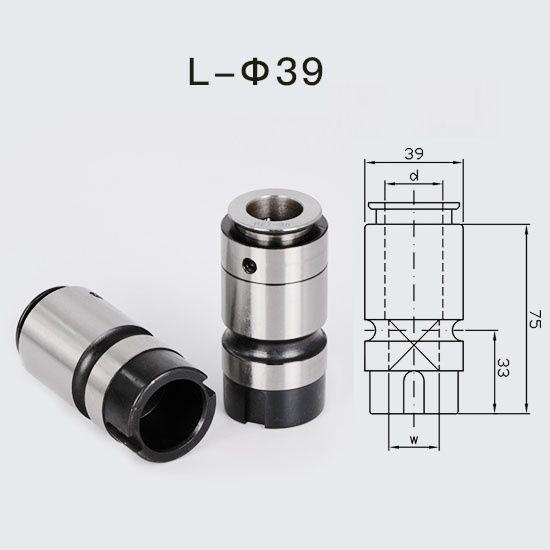 [BÁN LẺ] Cán cặp mũi taro L1033MTA3 kèm collet L39 M10-M33 JIS