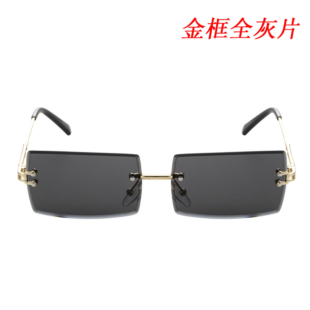 Kính Mát Hình Chữ Nhật Chống Tia Uv400 Thời Trang