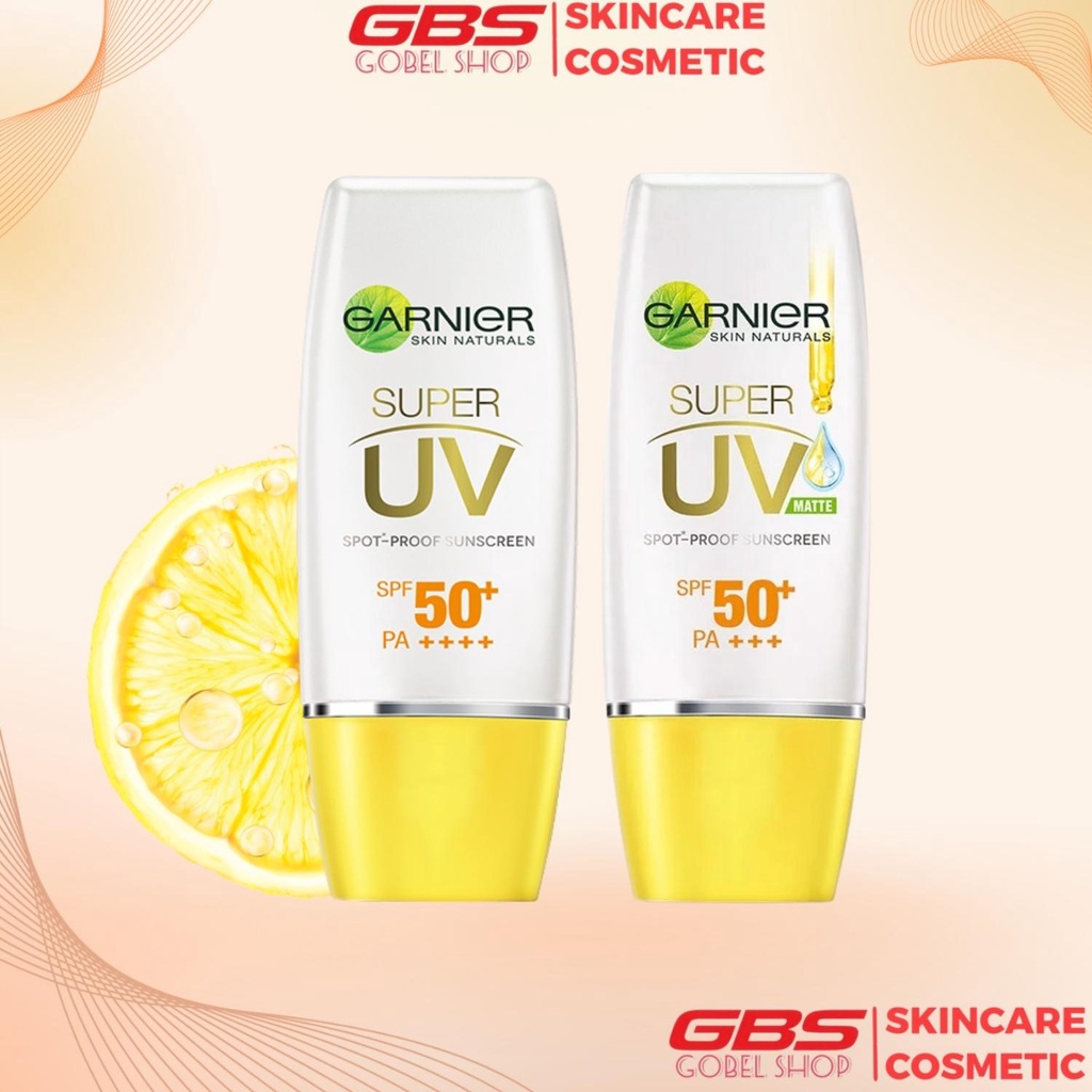 Kem Chống Nắng Garnier Light Complete Super UV Natural &  Matte Làm Sáng Da 30ml