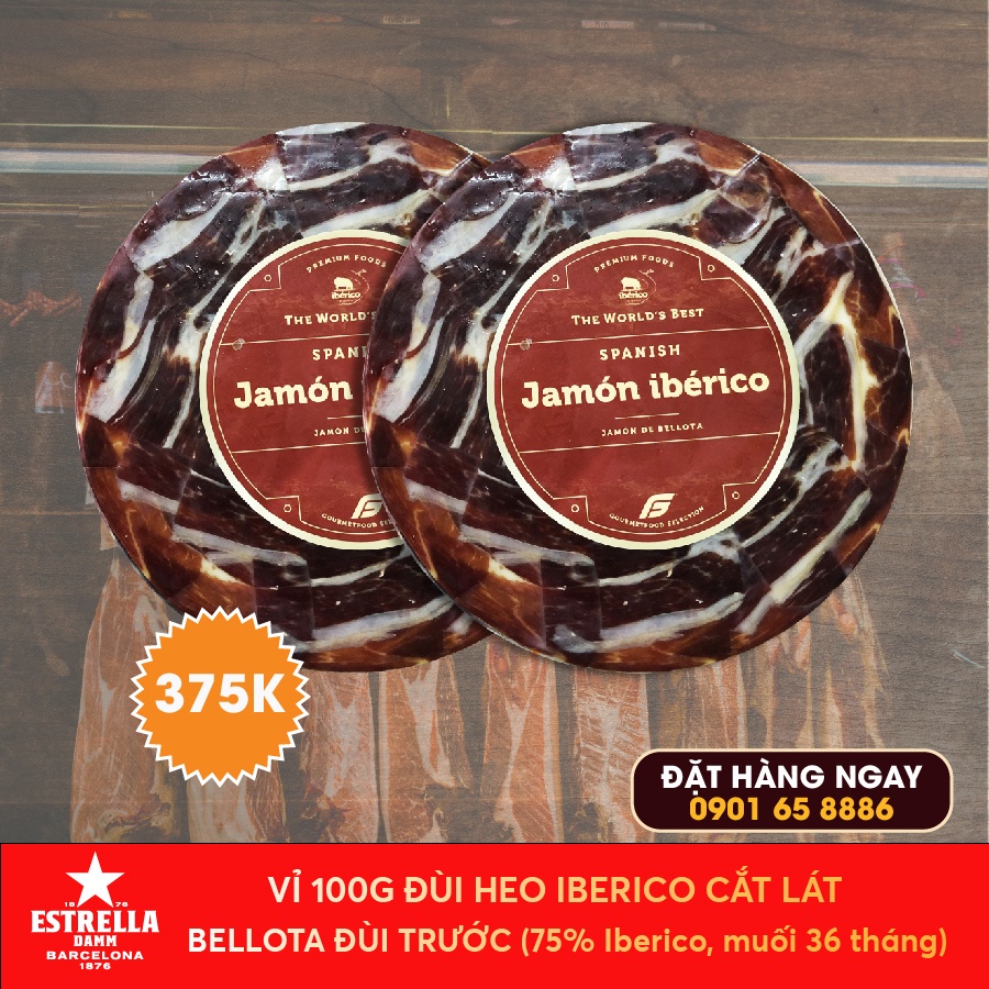 Thịt heo muối Iberico, từ Tây Ban Nha