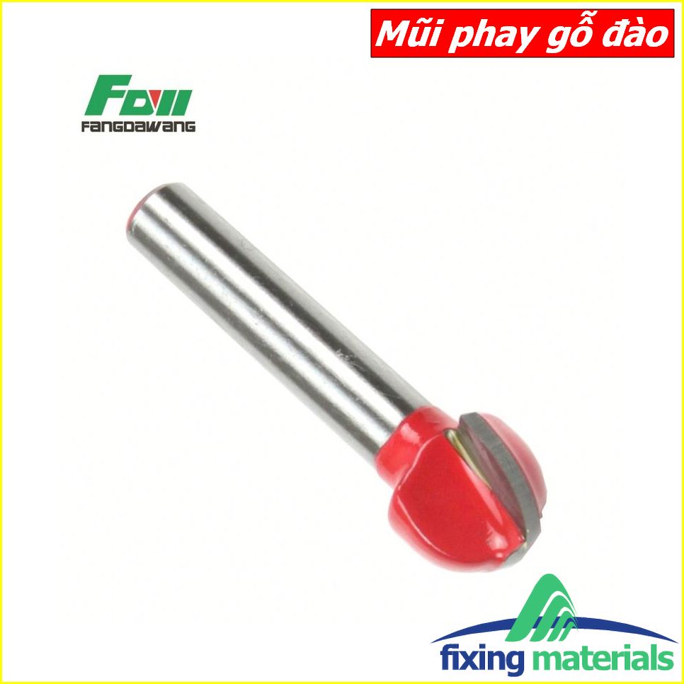 Mũi phay gỗ đào, cốt 6.35mm và 12.7mm (mũi router, mũi soi gỗ)