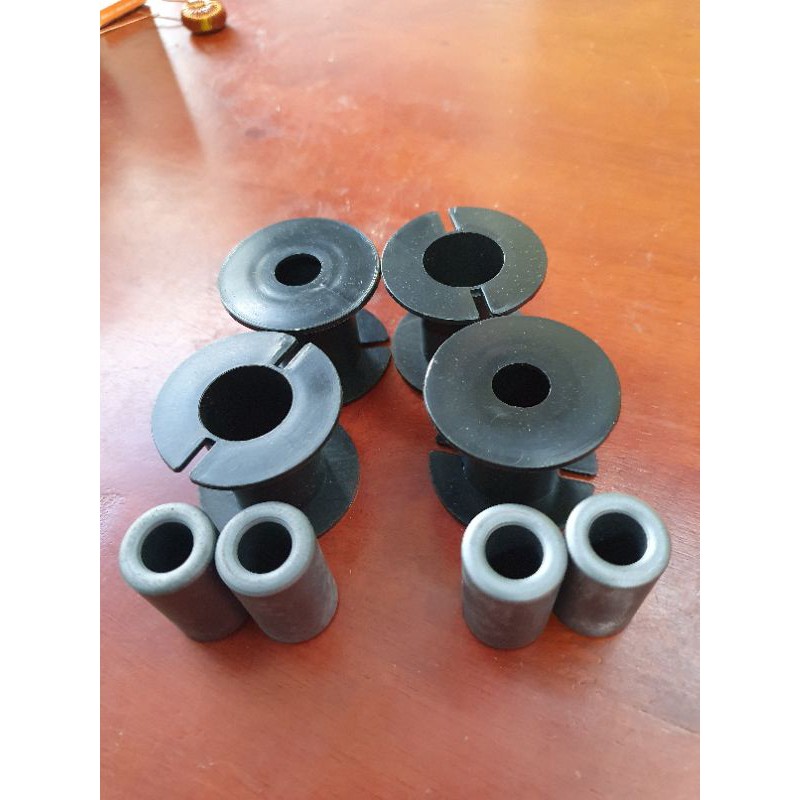 Combo 2 cặp lõi nhựa 2 đầu tròn quấn cuộn cảm phân tần loa