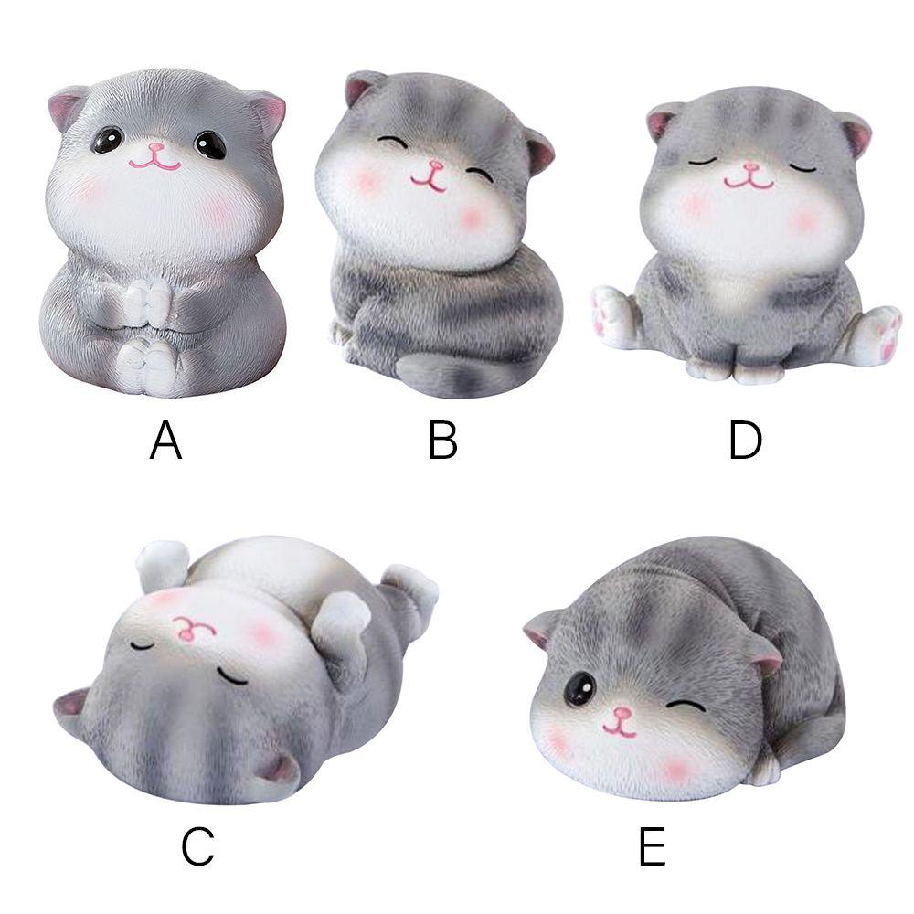 Tượng Mèo LAKAMIER Trang Trí Bánh Kem