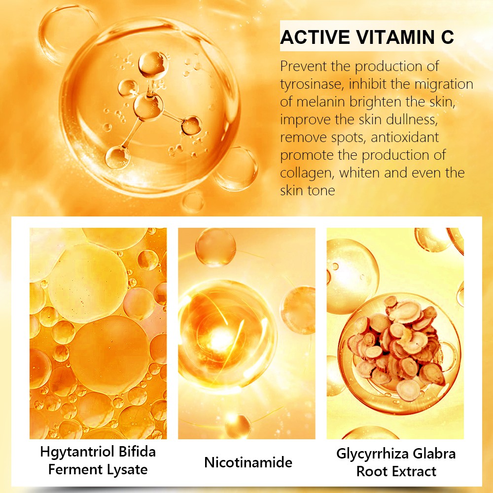 Kem Vitamin C VIBRANT GLAMOR dưỡng trắng sáng ẩm da giảm đốm sậm màu chống lão hoá tươi mát không dính 50g | BigBuy360 - bigbuy360.vn