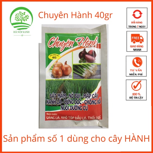 Phân Bón Lá Chuyên Dùng Dưỡng Hành , Củ Kiệu Gói 50Gr