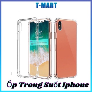 Ốp trong suốt chống sốc dành cho ip 6/6s/6sp/7/7p/8/8p/x/xs/xsmax/11/11pro/11promax