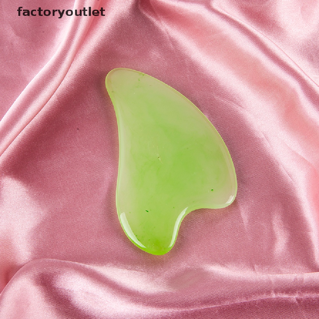 Nhà Máy Sản Xuất Gua sha Đá Guasha Mát Xa Cơ Thể Mặt Và Cổ Bằng Ngọc Bích QWD