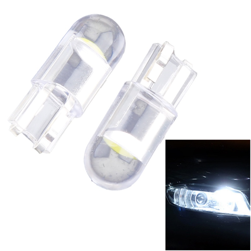 Bộ 10 Đèn LED T10 W5W COB Chất Lượng Cao Cho Xe Hơi