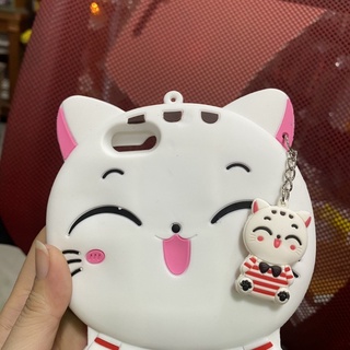 Ốp lưng iPhone 6plus dẻo thú mập mèo siêu cute