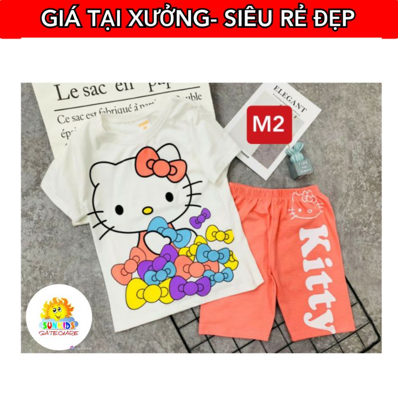 XẢ LẺ SIZE GBL14  (22-45ký) BỘ NGỐ LỬNG THUN COTTON 4 CHIỀU BÉ GÁI SIZE ĐẠI &amp; ĐẠI CỒ CỰC HOT- ĐỒ BỘ TRẺ EM