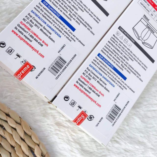 Hộp 3 quần lót nam Supreme cao cấp