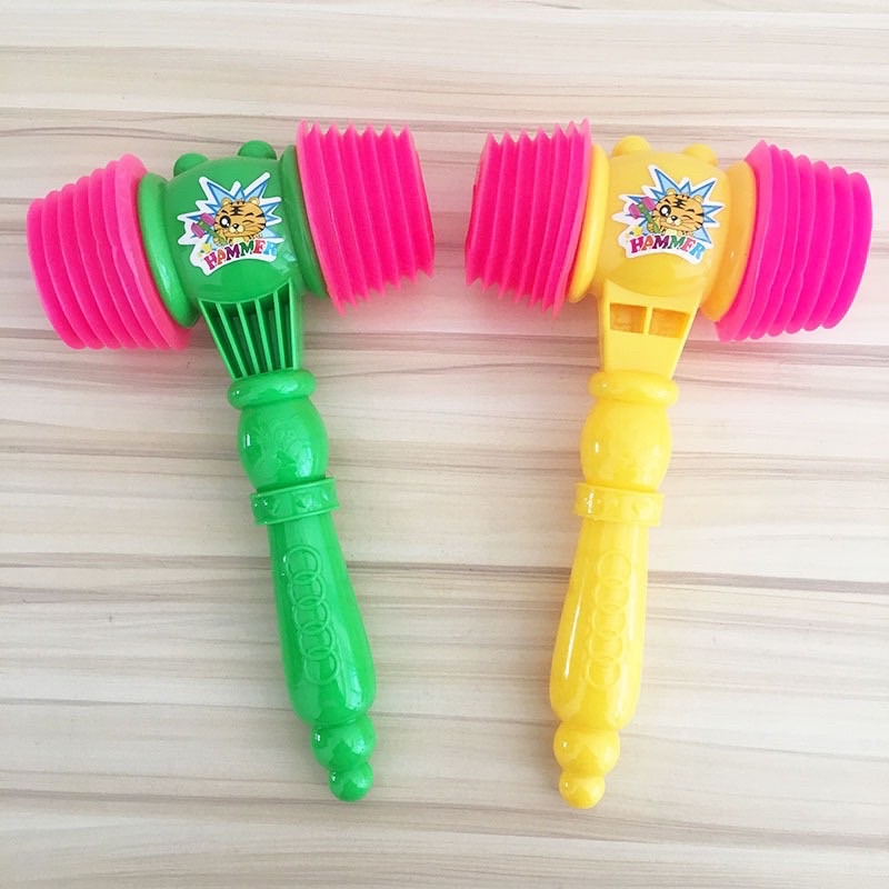 [ Rẻ Vô Địch ] Búa Đồ Chơi Trẻ Em, Búa Gõ Hơi 2 Đầu Giáo Cụ Dạy Học Cho Bé.