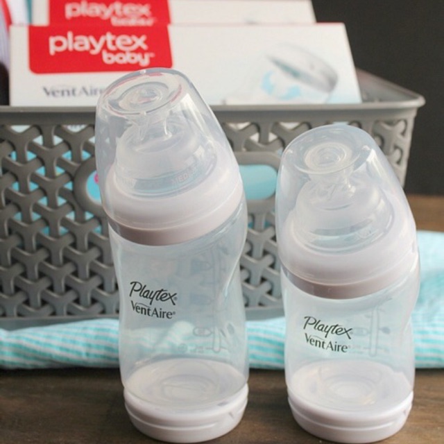 Bình sữa Playtex cổ cong, rộng 200ml và 250ml