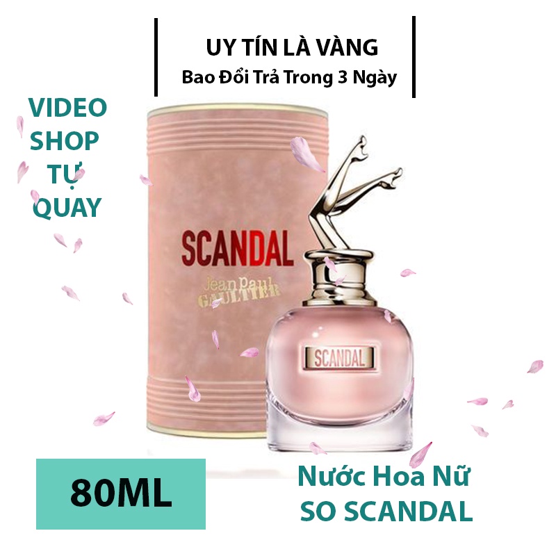 Nước Hoa Nữ Scandal by Jean Paul Gaultier EDP 80ml Hương Thơm Quyến Rũ, Gợi Cảm, Thu Hút Lưu Hương Đến 12h