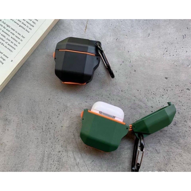 Case UAG Airpods 1 2 Pro chống vỡ, chống nước, bảo vệ 100% - Vỏ bảo vệ bọc Airpod Rugged