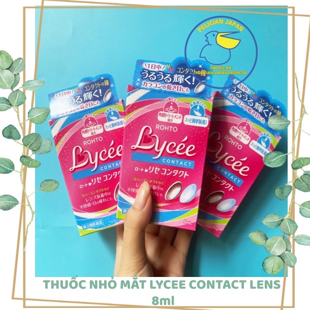 THUỐC NHỎ MẮT LYCEE CONTACT LENS 8ml