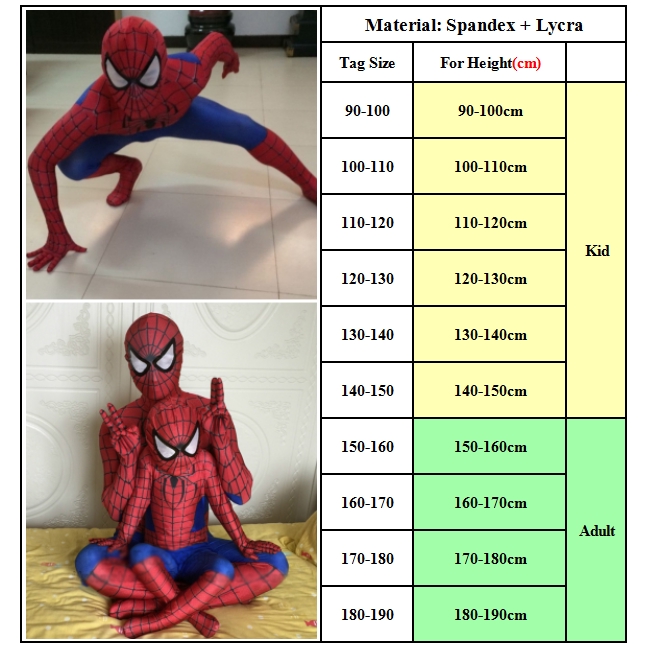 Bộ đồ hóa trang Spider Man cho bé trai