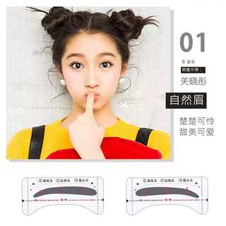 Khuôn Kẻ Mày Dán Hàn Quốc