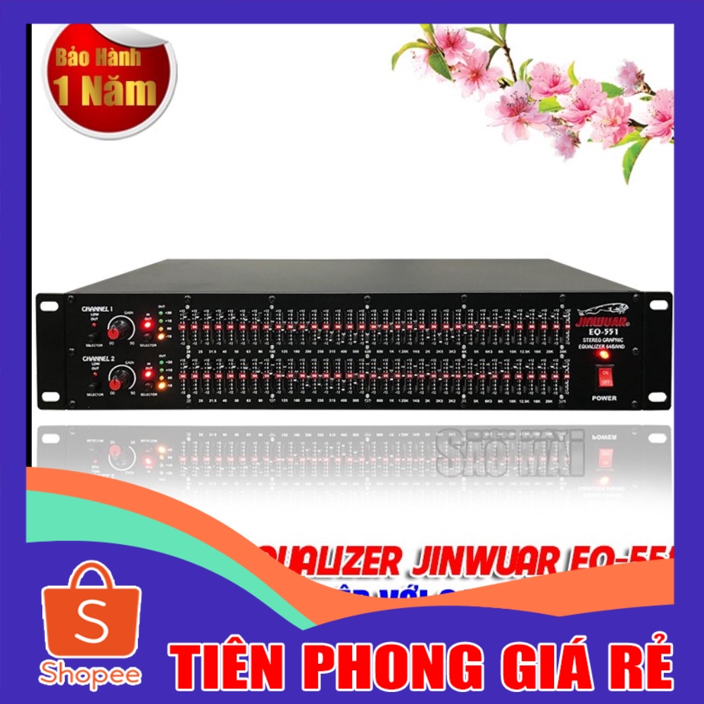 [ GIÁ RẺ ] Đầu lọc xì Equalizer JINWUAR EQ-551