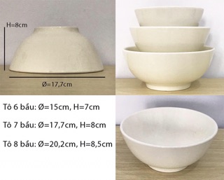 Tô trắng sứ tô 7