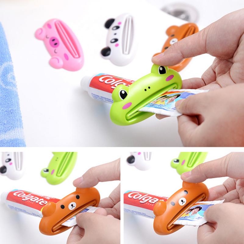Dụng cụ ép tuýp kem đánh răng, nặn kem đánh răng bằng tay dễ dùng thiết kế đáng yêu tiện lợi dành cho nhà tắm