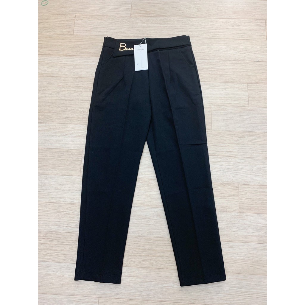 Quần tây nữ công sở khoá sườn kèm khuyên BANANA | BigBuy360 - bigbuy360.vn