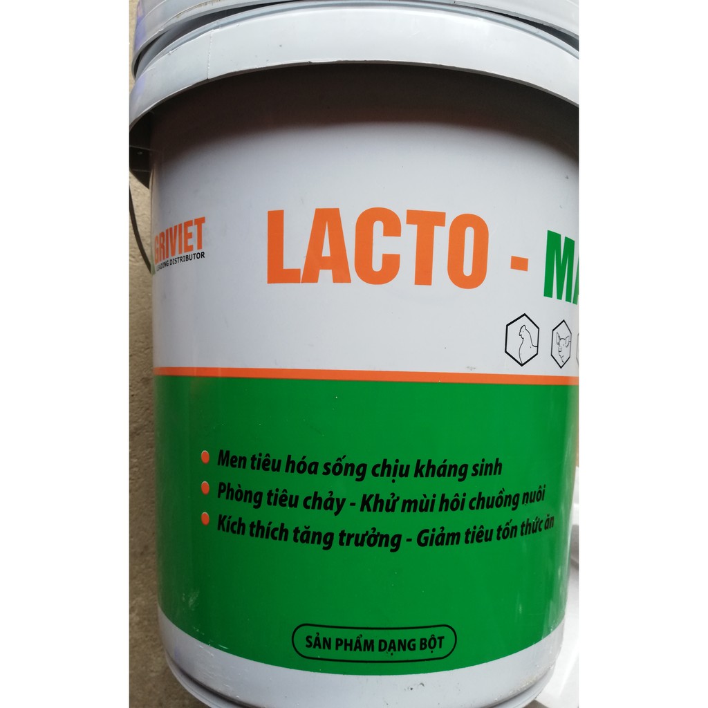 1 Gói LACTO–MAX Ag 100g Men tiêu hóa sống chịu kháng sinh, Phòng tiêu ch-ảy, kích thích tăng trưởng, giảm tiêu tốn thức