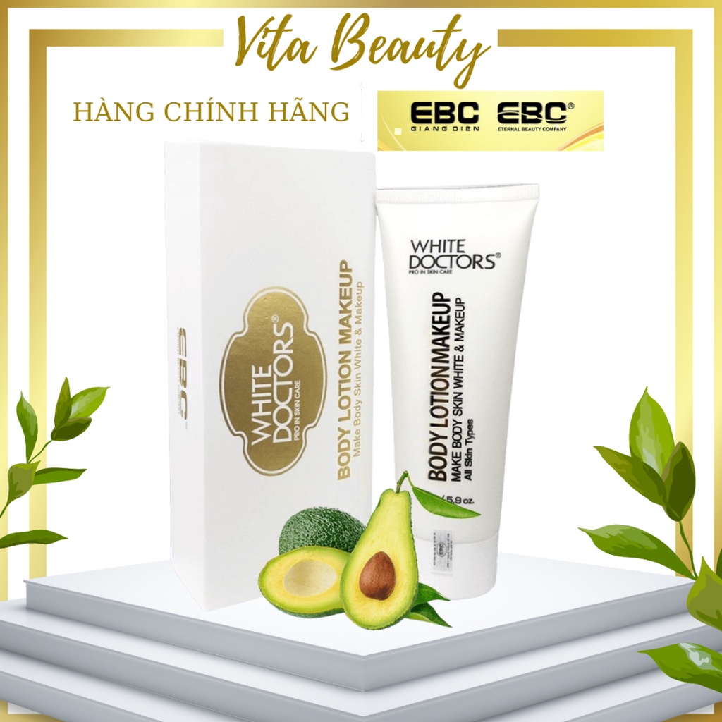 Kem Dưỡng Thể Trắng Da, Chống Nắng Toàn Thân – White Doctors Body Lotion Makeup