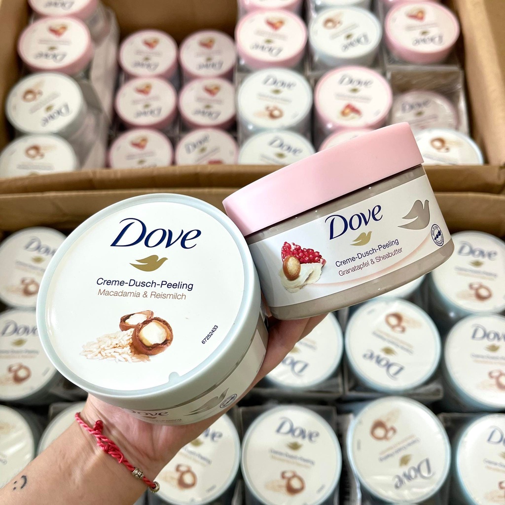 Tẩy Da Chết Toàn Thân DOVE Creme Dusch Peeling Hàng ĐỨC