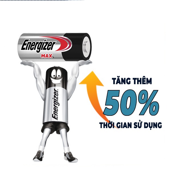 Pin 3A 1.5V Siêu bền bỉ Energizer Max AAA E92 BP4+2 - HÀNG CHÍNH HÃNG