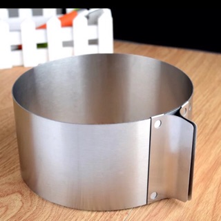Khuôn ring mousse tròn thay đổi kích thước
