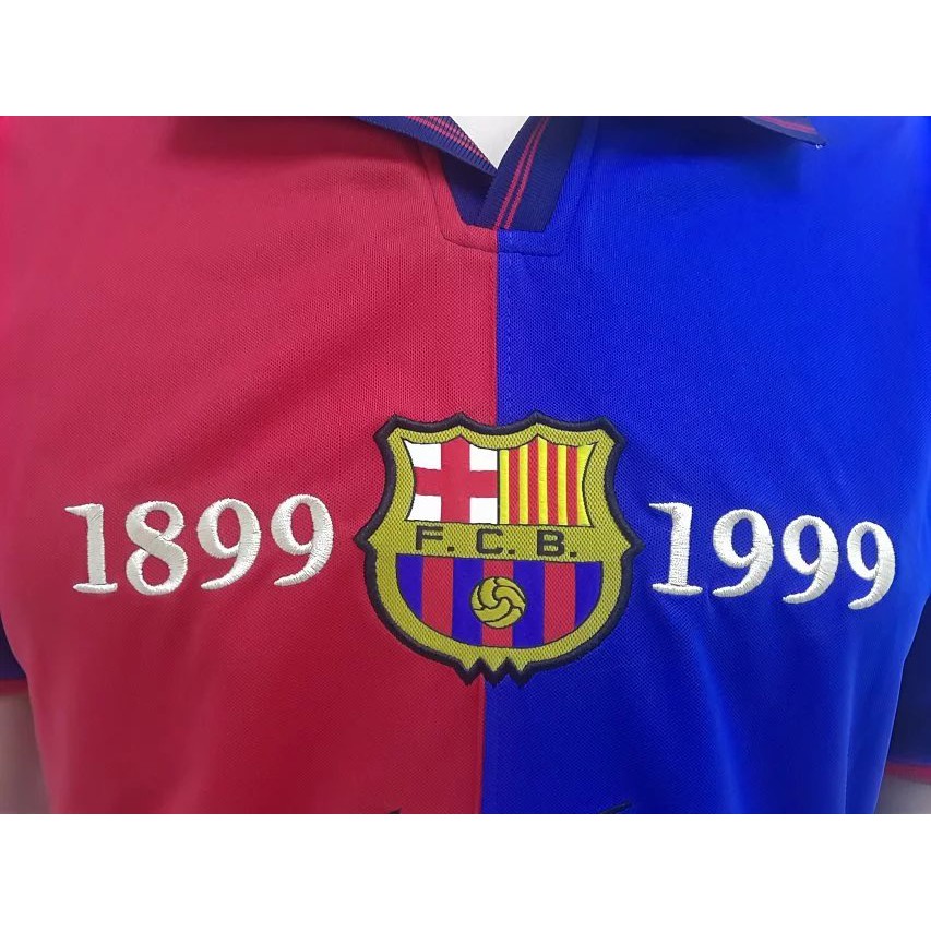 Áo Thun Đá Banh Tay Dài Đội Tuyển Barcelona 1899 1999