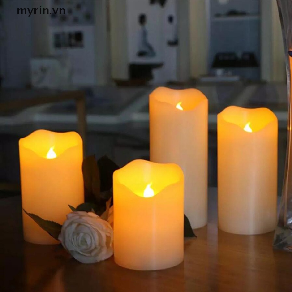 Đèn LED Hình Cây Nến Điện Tử Dùng Trang Trí Tiệc